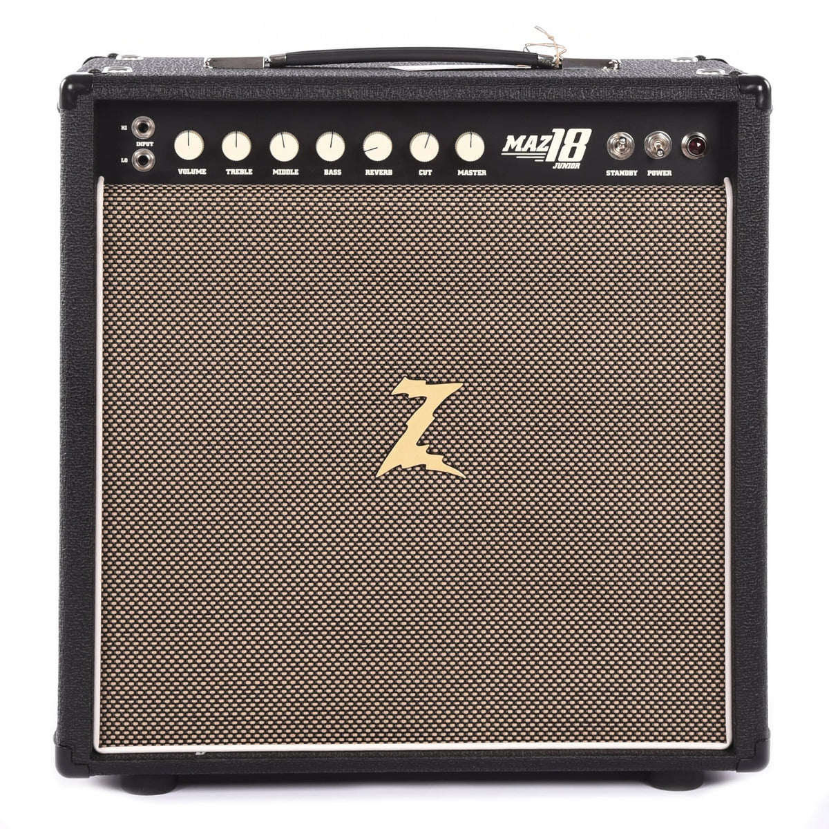 Dr. Z MAZ 18 Jr. MK.II Studio 1x12 Combo Black w/Tan Grill - MusicMarket