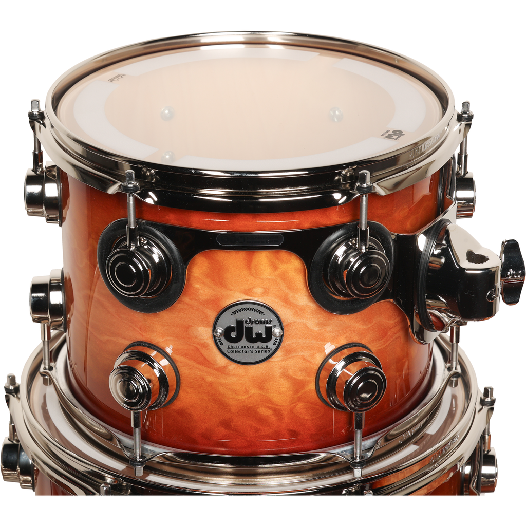 Drum Workshop 6-Piece Collectors Series Maple 333 Shell Kit - Almond Burst - View 4 | MusicMarket