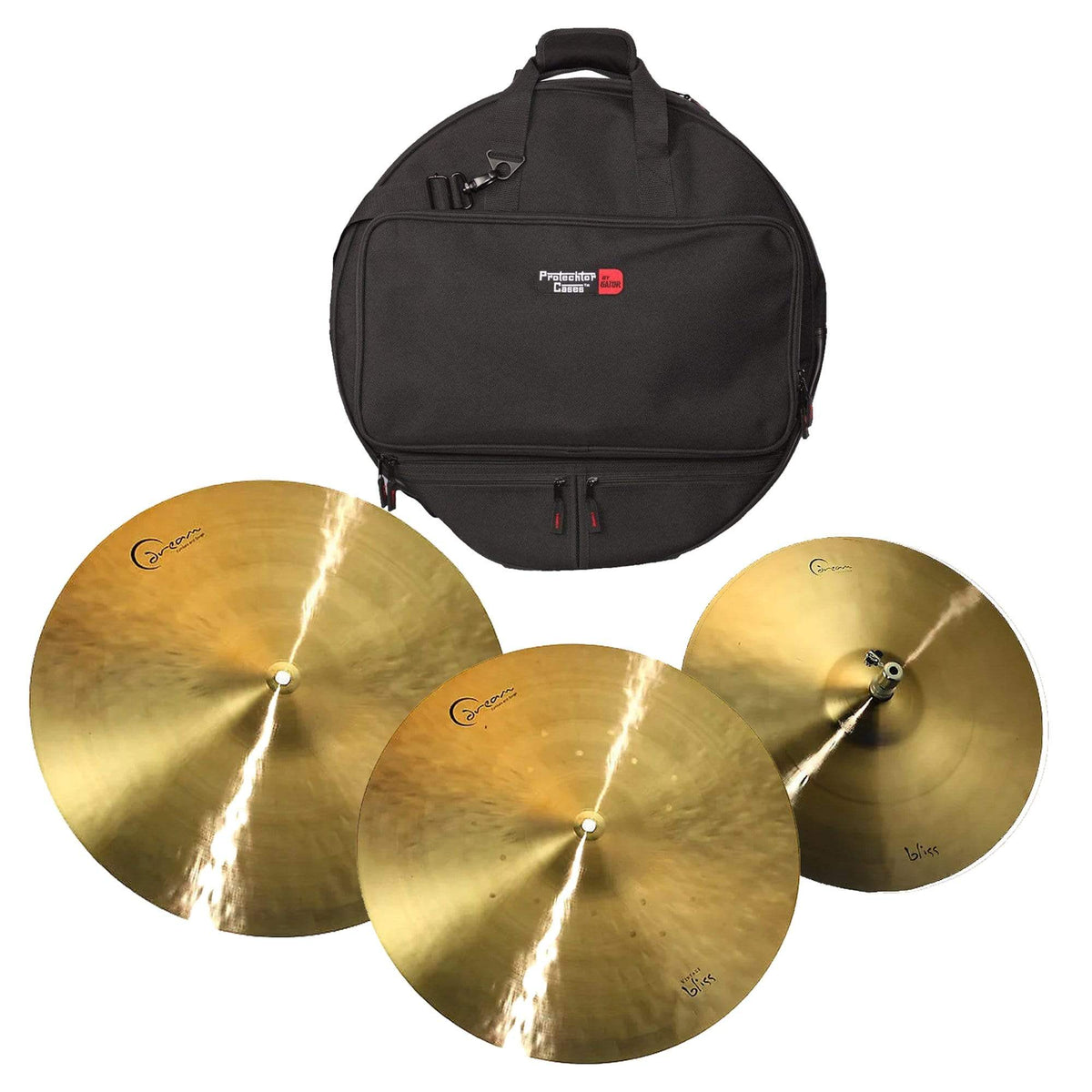 Dream 14/18/20" Dream Bliss Cymbal Set (w/Gator 22" Backpack Cymbal Bag) - MusicMarket