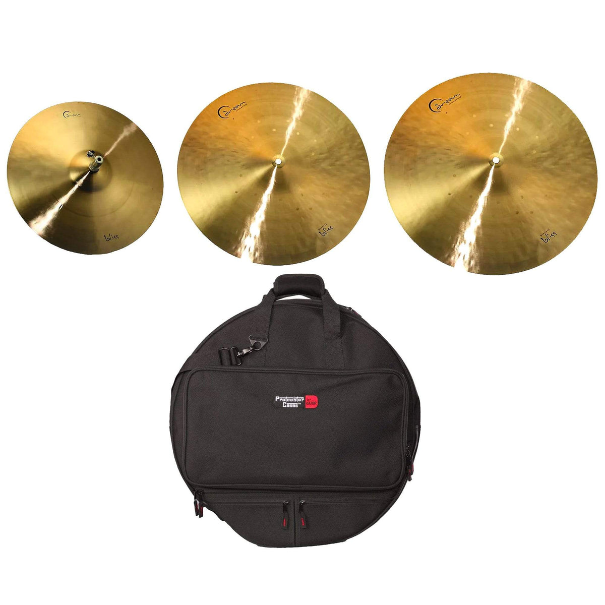 Dream 14/18/22" Dream Bliss Cymbal Set (w/Gator 22" Backpack Cymbal Bag) - MusicMarket