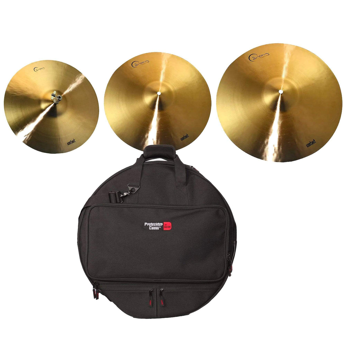 Dream 14/18/22" Dream Contact Cymbal Set (w/Gator 22" Backpack Cymbal Bag) - MusicMarket