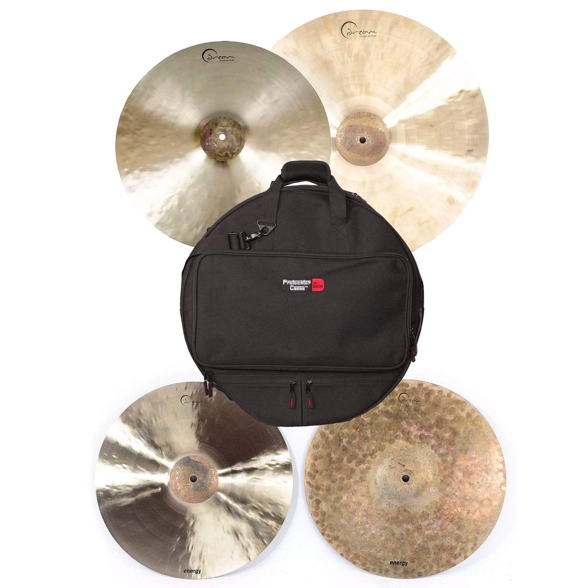Dream 14/18/22" Dream Energy Cymbal Set (w/Gator 22" Backpack Cymbal Bag) - MusicMarket