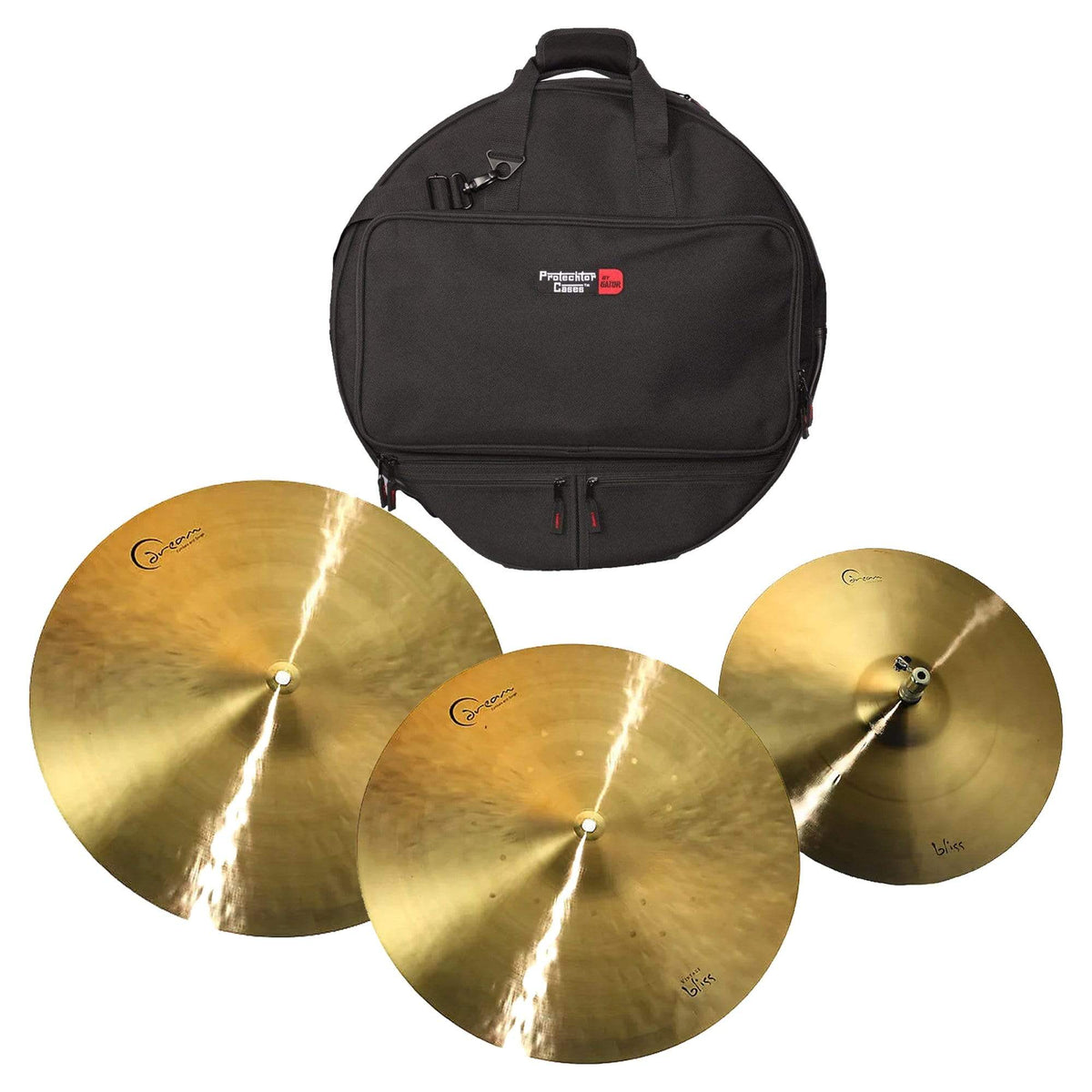 Dream 15/18/22" Dream Bliss Cymbal Set (w/Gator 22" Backpack Cymbal Bag) - MusicMarket