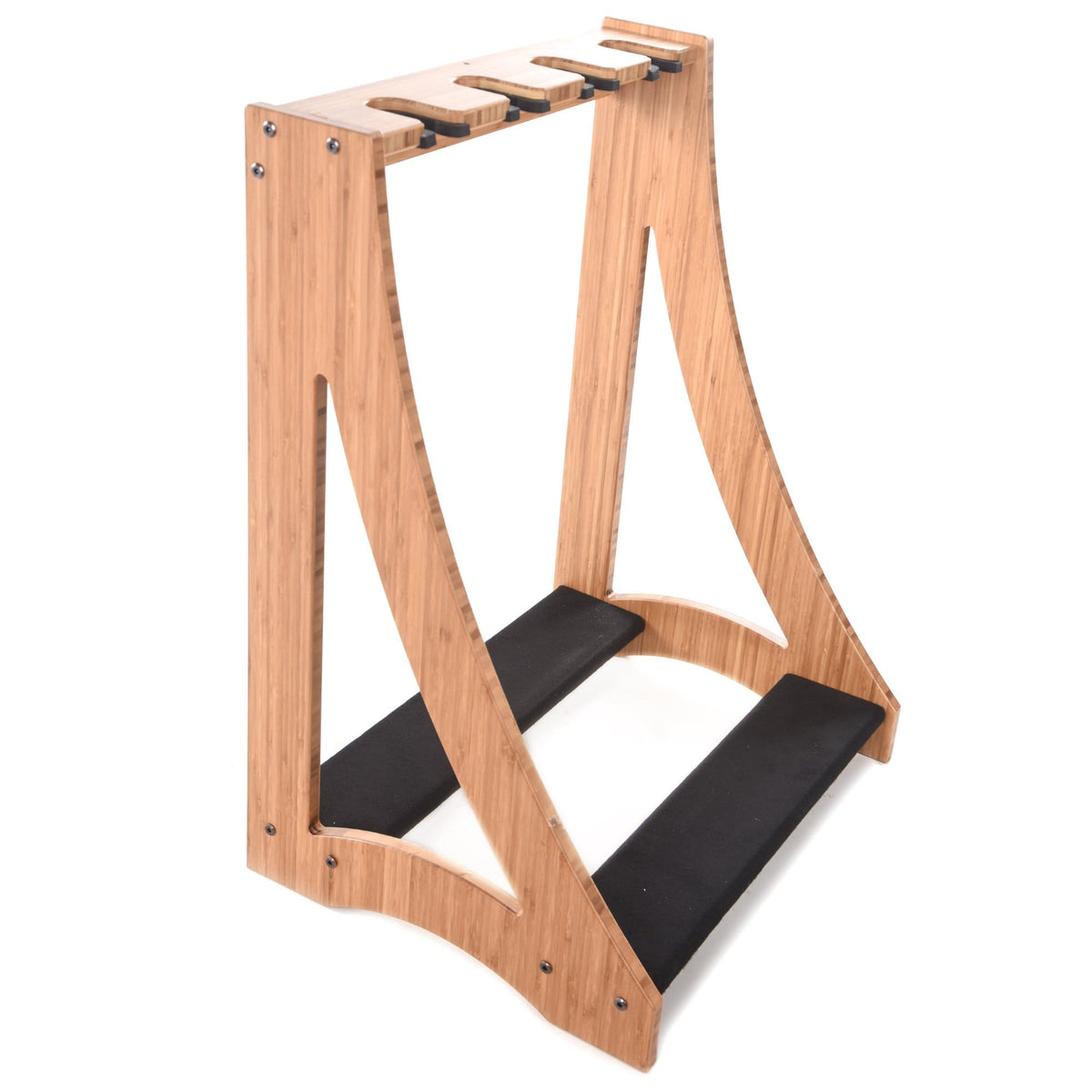 DRS Racks Alpha 4 Solid Bamboo Guitar Stand - View 2 | MusicMarket