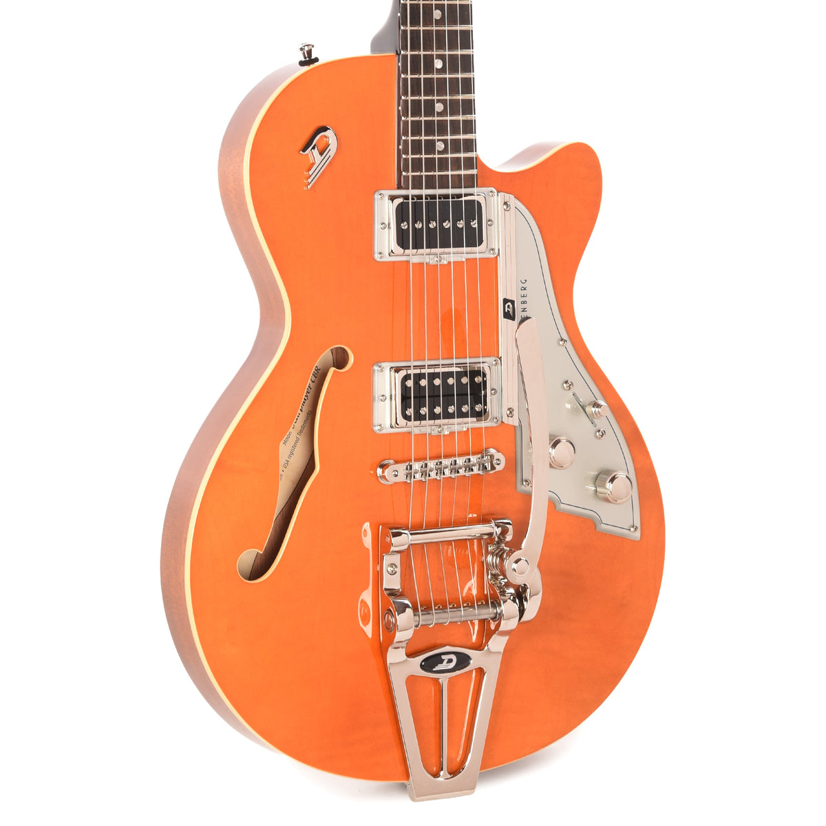 Duesenberg Starplayer CBR Transparent Orange - MusicMarket