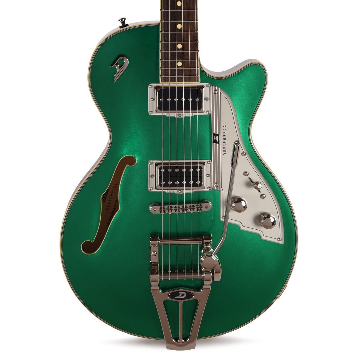 Duesenberg Starplayer TV Balboa Pearl Green - View 2 | MusicMarket