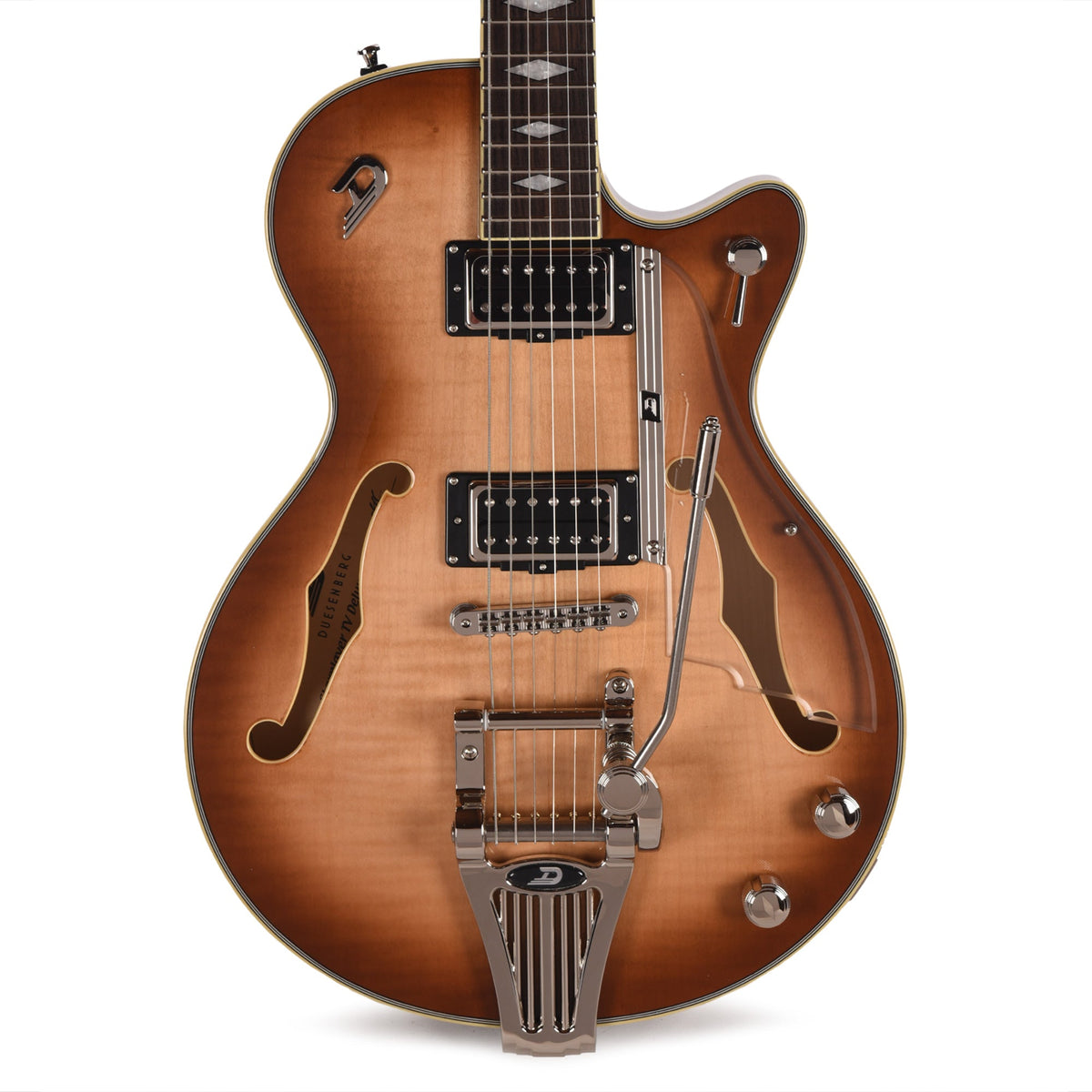 Duesenberg Starplayer TV Deluxe Light Antique Burst - View 2 | MusicMarket