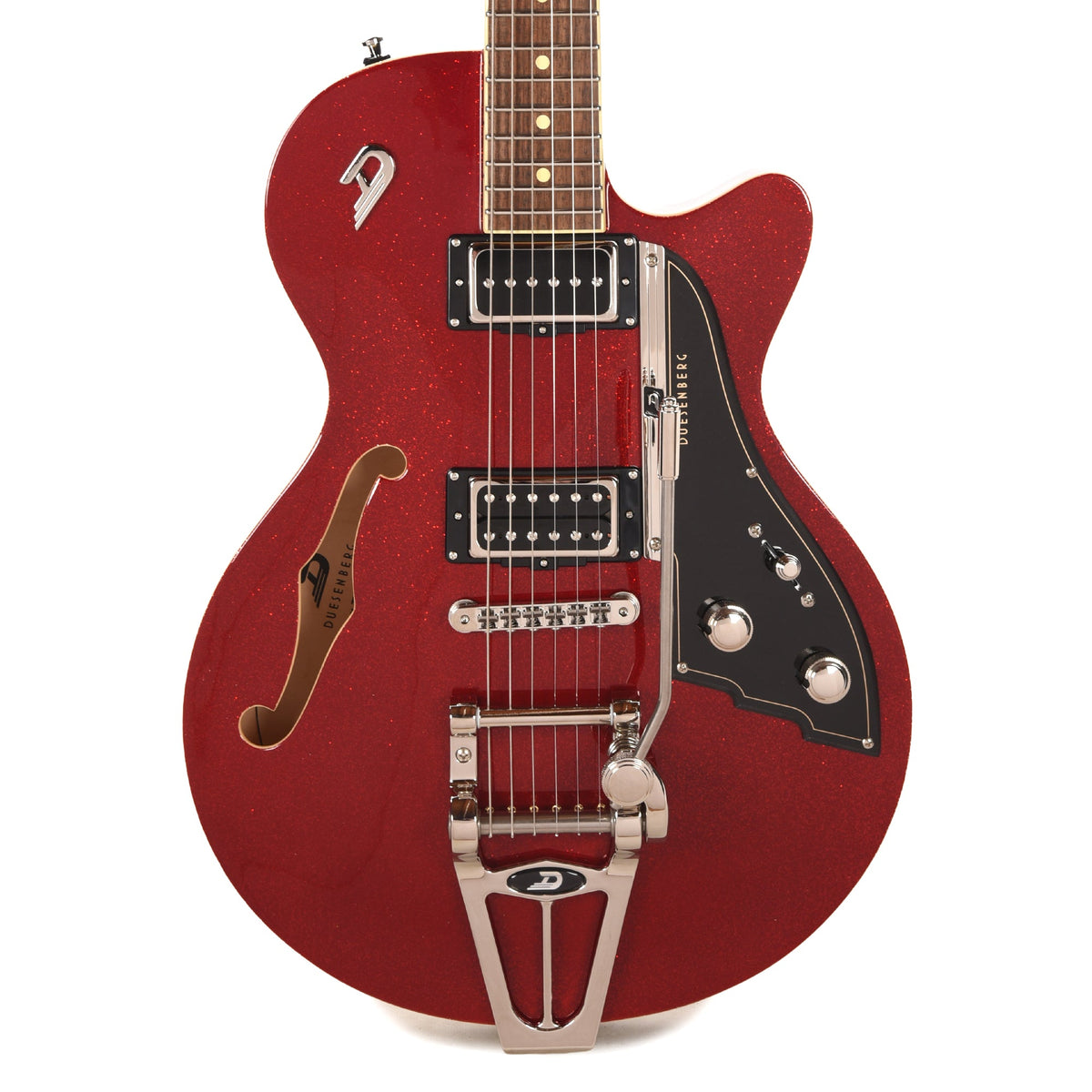Duesenberg Starplayer TV Red Sparkle - View 2 | MusicMarket