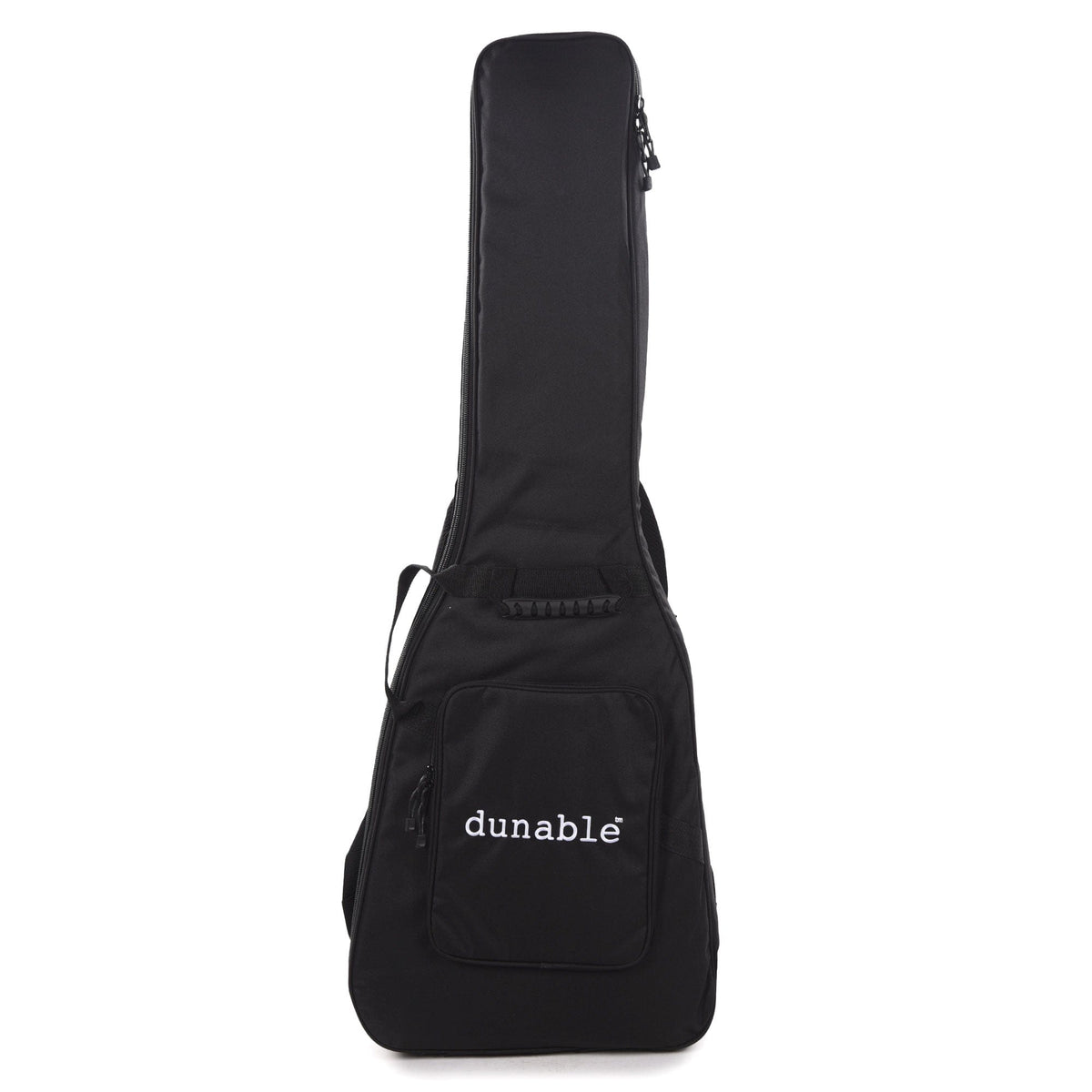 Dunable DE R2 Bass Gloss Black & White Crackle w/Black Hardware - View 8 | MusicMarket