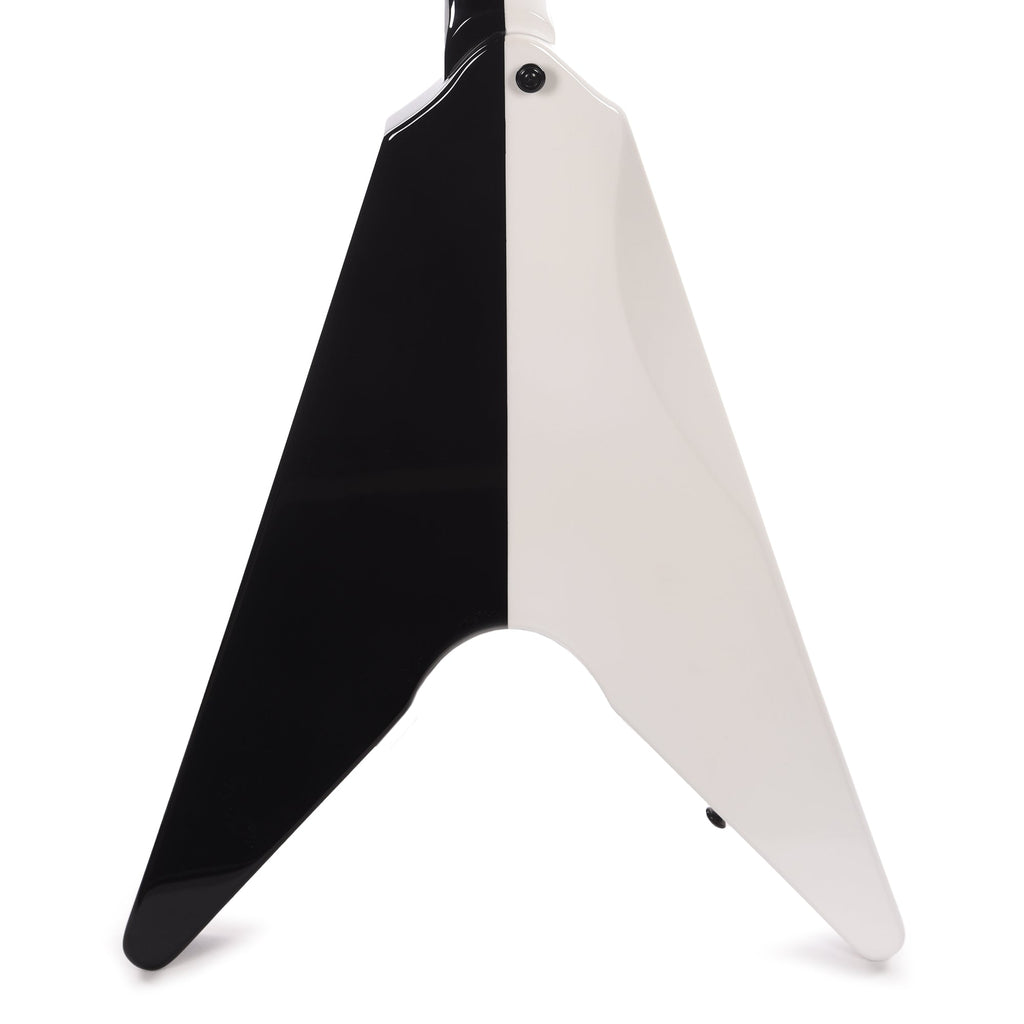 Dunable DE Asteroid Gloss White/Black Split w/Pearl Blocks (Limited to 10 Units) - View 3 | MusicMarket