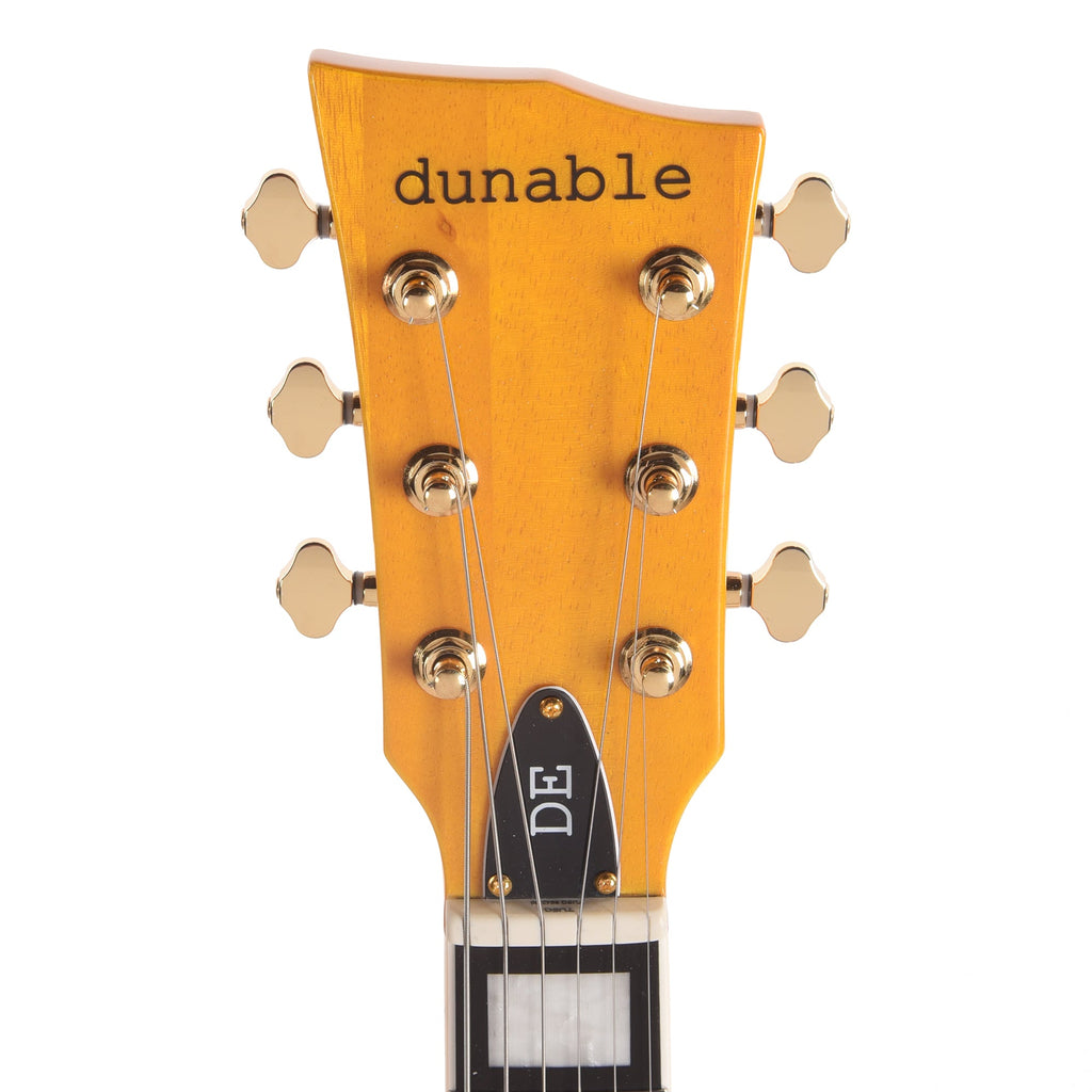 Dunable DE Asteroid Korina Aged Clear w/Bare Knuckle The Mule Humbuckers - View 6 | MusicMarket