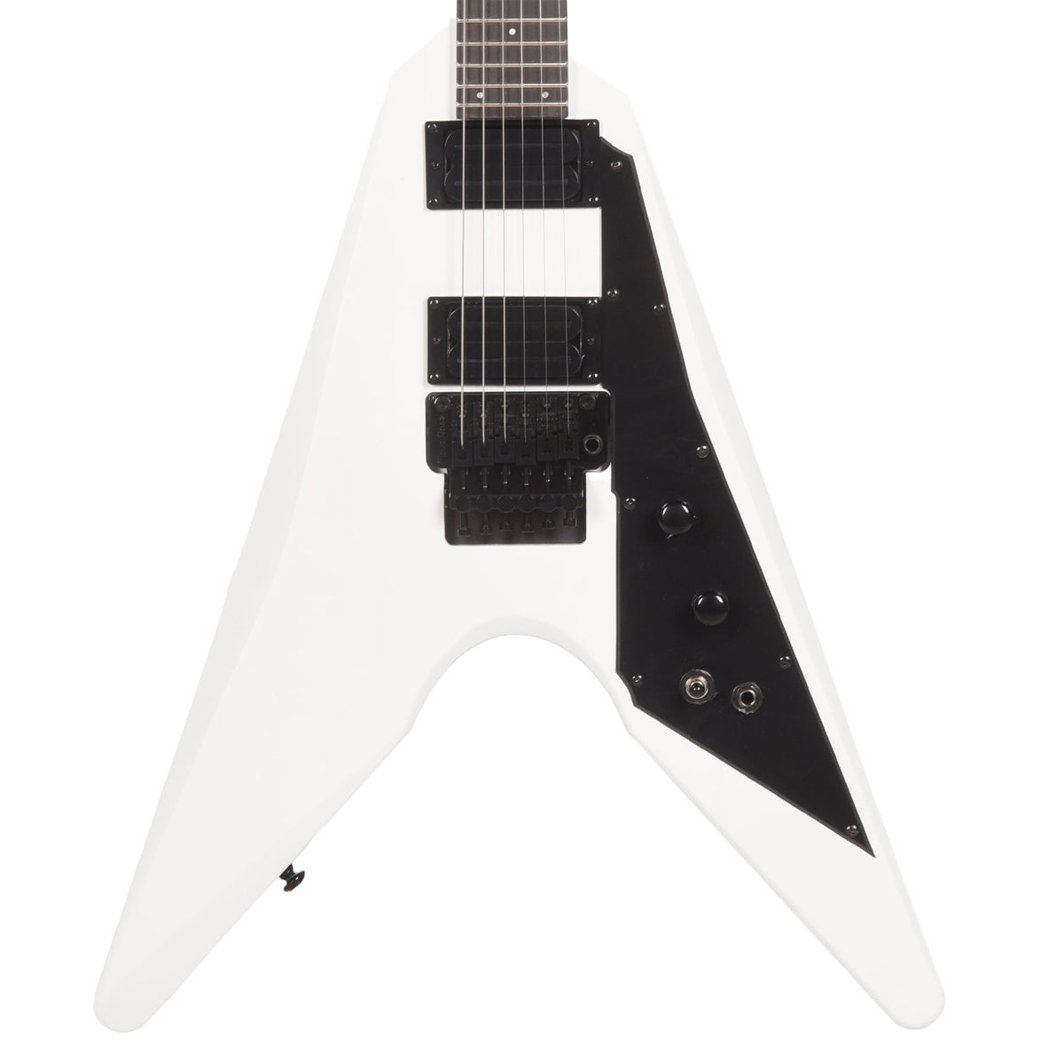 Dunable DE Asteroid Matte White w/Floyd Rose - MusicMarket