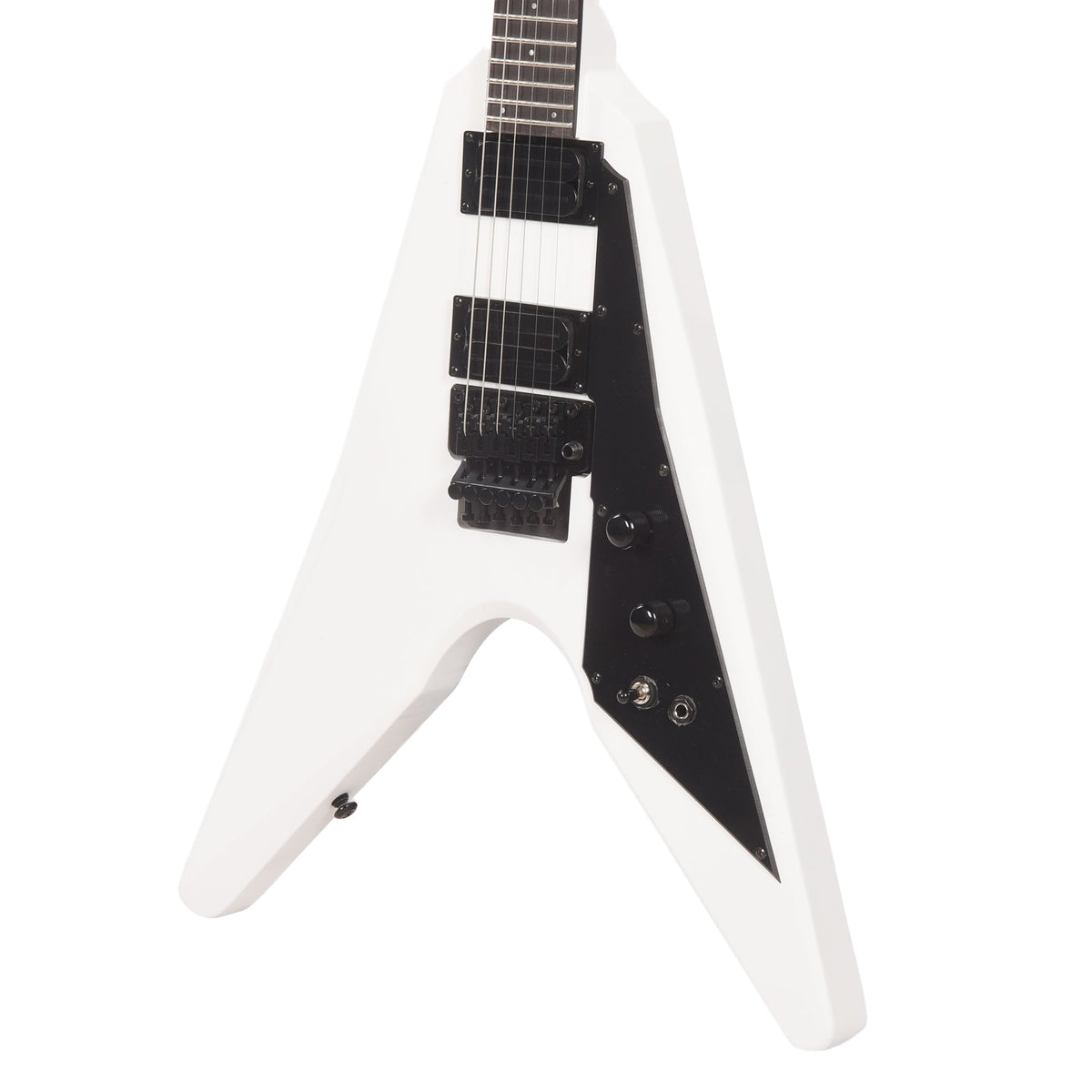 Dunable DE Asteroid Matte White w/Floyd Rose - View 2 | MusicMarket
