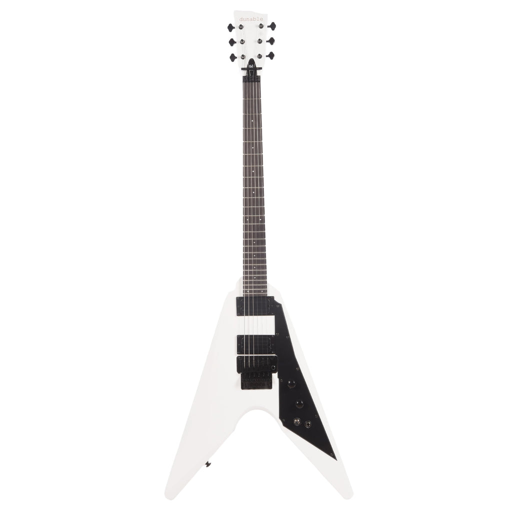 Dunable DE Asteroid Matte White w/Floyd Rose - View 4 | MusicMarket