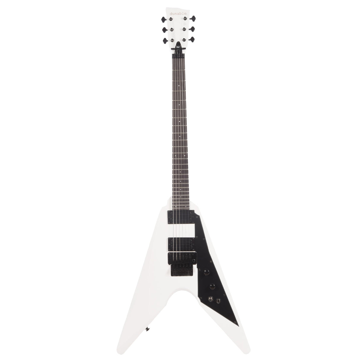 Dunable DE Asteroid Matte White w/Floyd Rose - View 4 | MusicMarket