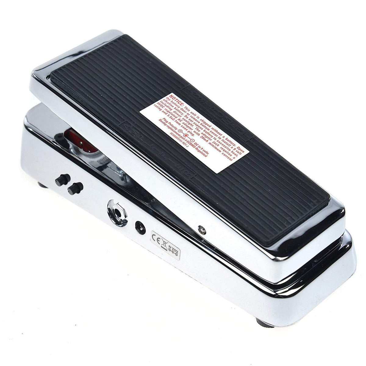 Dunlop 535Q-C Cry Baby Wah Chrome - View 2 | MusicMarket
