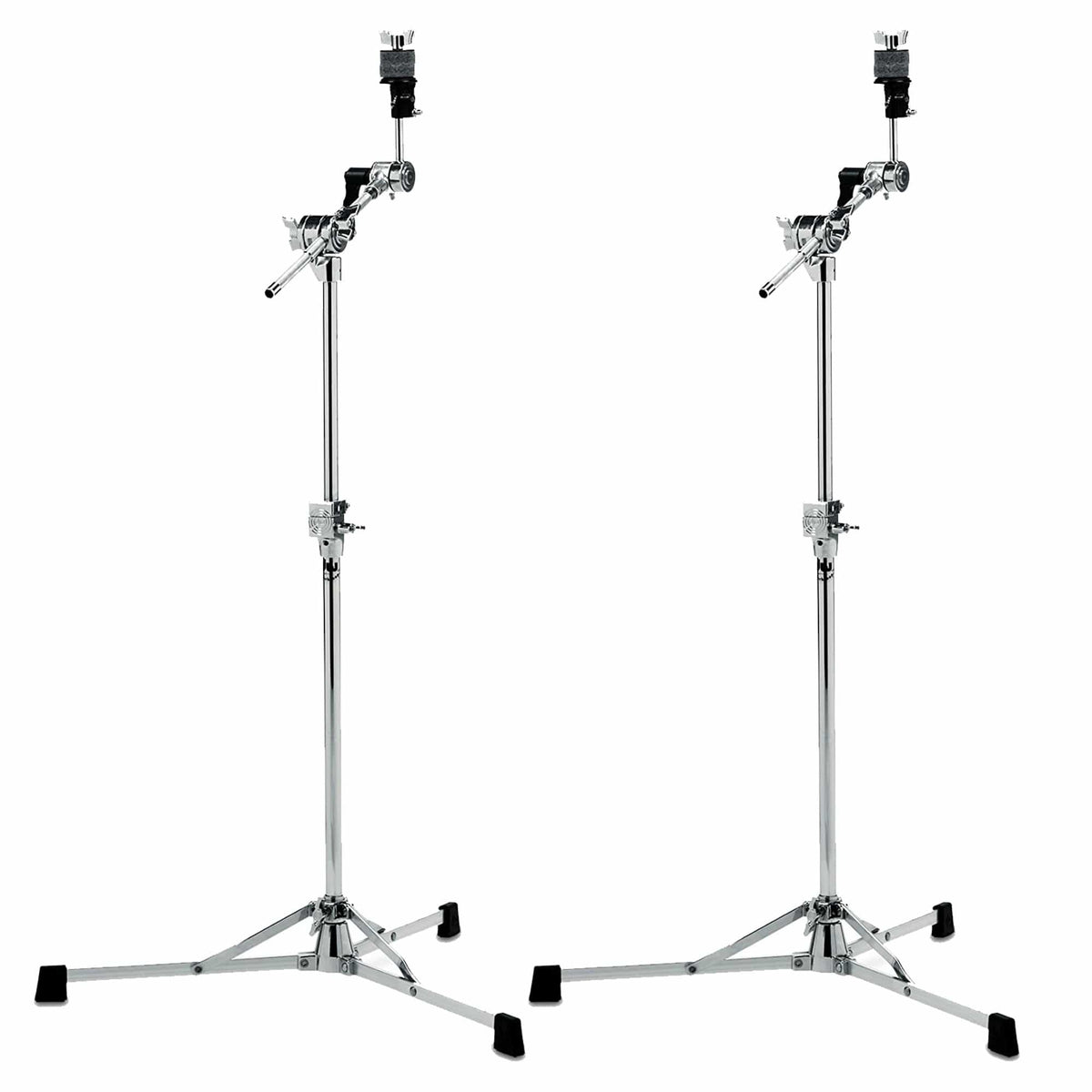 DW 6700 Flat Base Boom Cymbal Stand (2 Pack Bundle) - MusicMarket