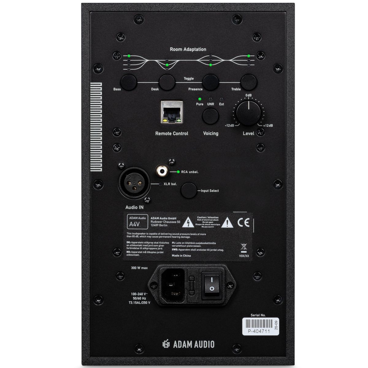 Adam Audio A Series A4V 4-Inch Studio Monitor - Mint, Open Box - View 3 | MusicMarket