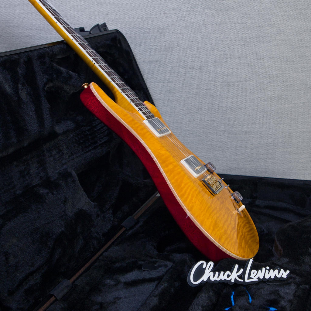 PRS Wood Library McCarty Tremolo With 408 Switching Electric Guitar - Vintage Yellow - #260430604 - View 9 | MusicMarket