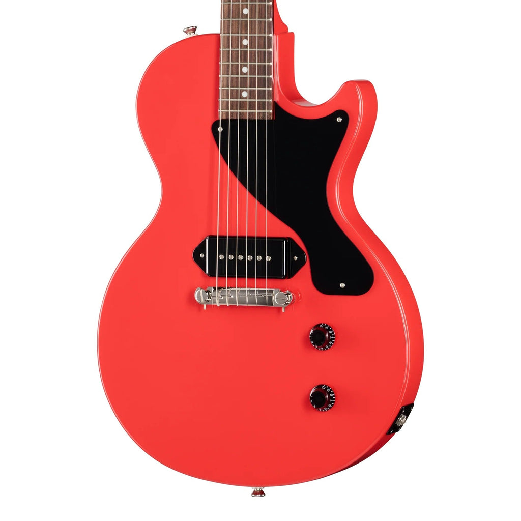 Epiphone Limited Edition Billie Joe Armstrong Les Paul Junior Signature Electric Guitar - Radiant Red - View 3 |