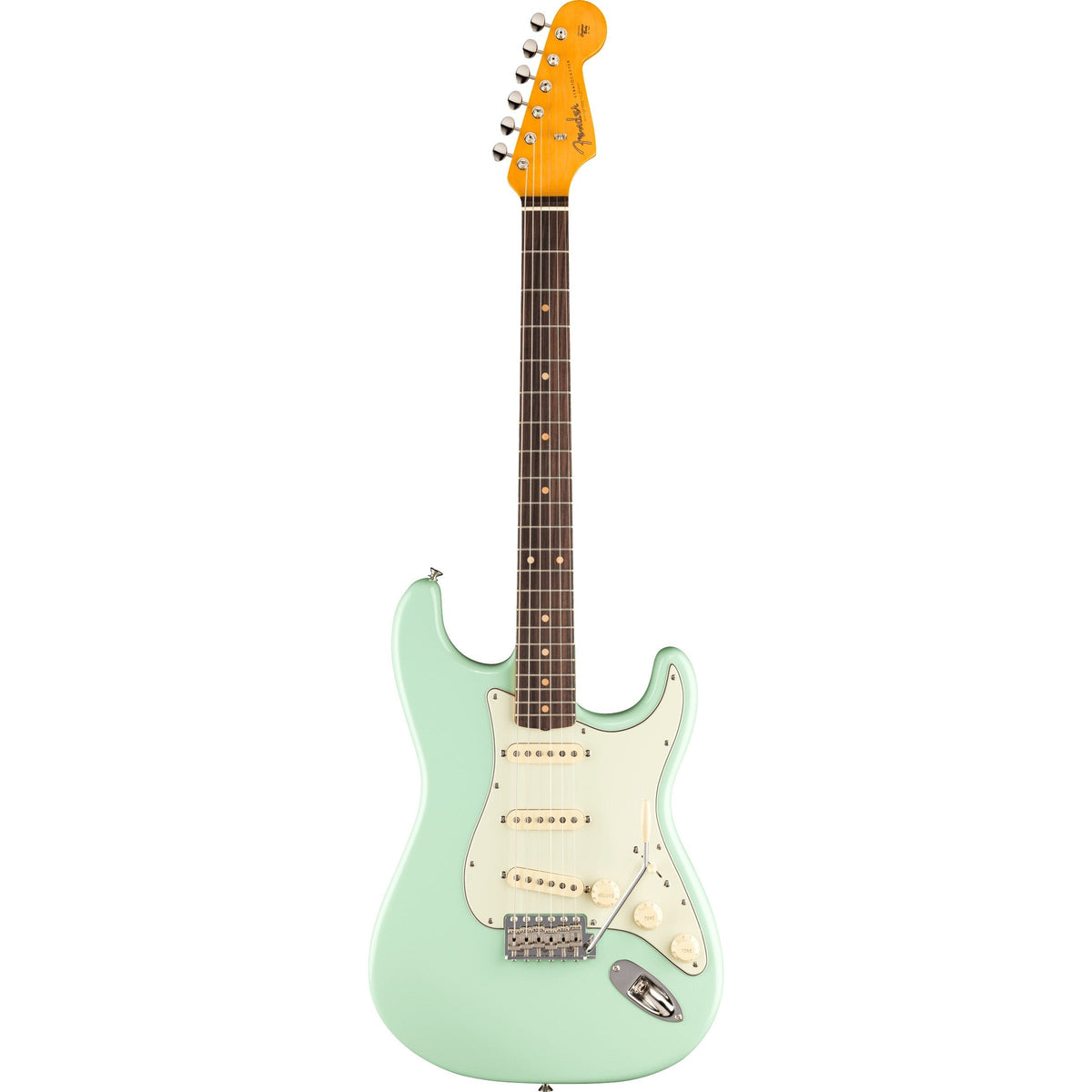 Fender American Vintage II 1961 Stratocaster Electric Guitar - Rosewood Fingerboard, Surf Green - MusicMarket