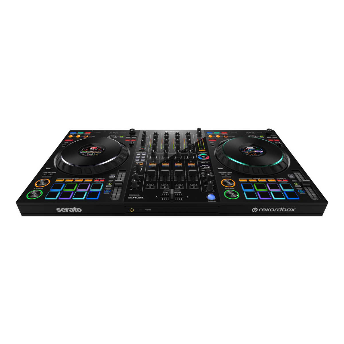 Pioneer DJ DDJ-FLX10 4-Channel Rekordbox and Serato DJ Controller - View 2 | MusicMarket