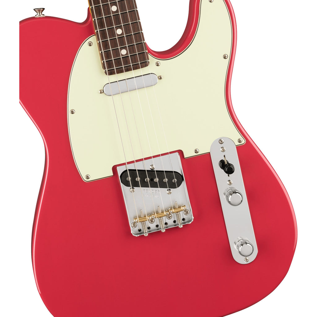 Fender American Professinal Classic Telecaster Electric Guitar, Rosewood Fingerboard - Faded Dakota Red - View 3 |