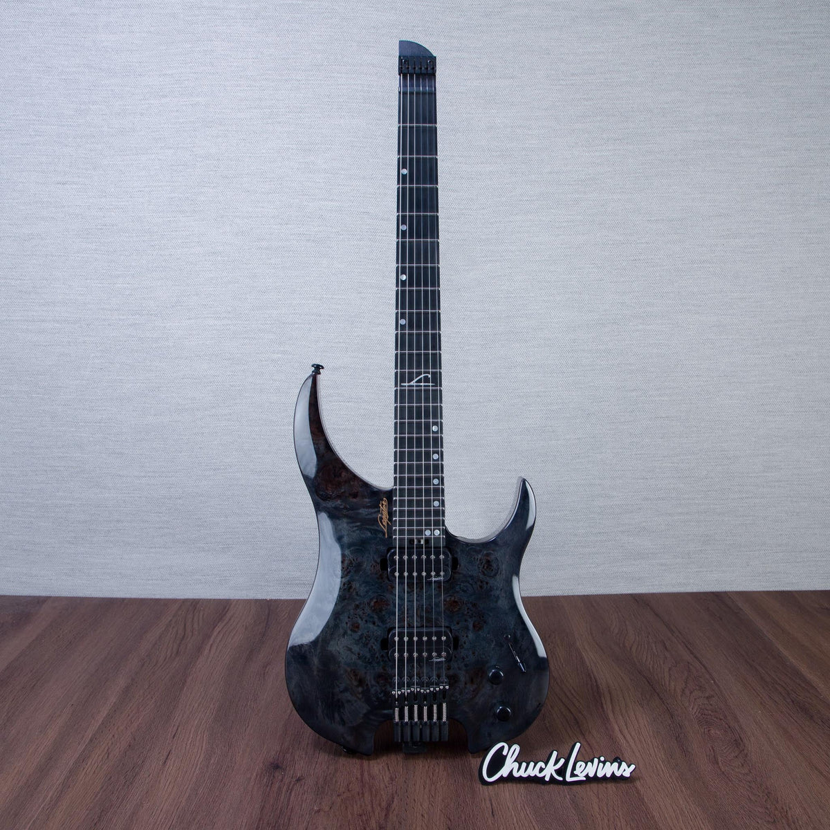 Legator Ghost Super Shred G6SS Electric Guitar - High Gloss Black Burl - #IM25100216 - View 2 | MusicMarket