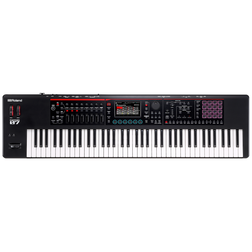 Roland FANTOM-07 Music Workstation Synthesizer Keyboard - Mint, Open Box - MusicMarket