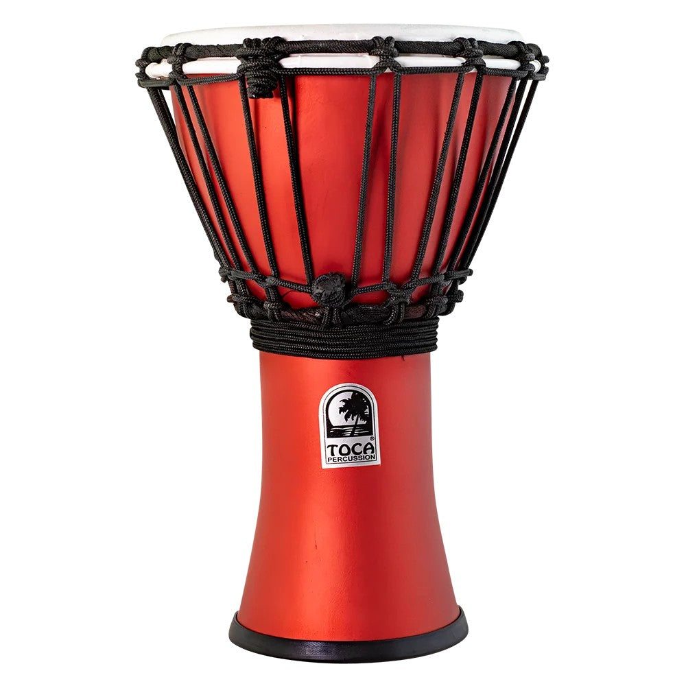 Toca 7-Inch Freestyle Colorsound Djembes - Matte Series - Set of 6 - View 7 | MusicMarket