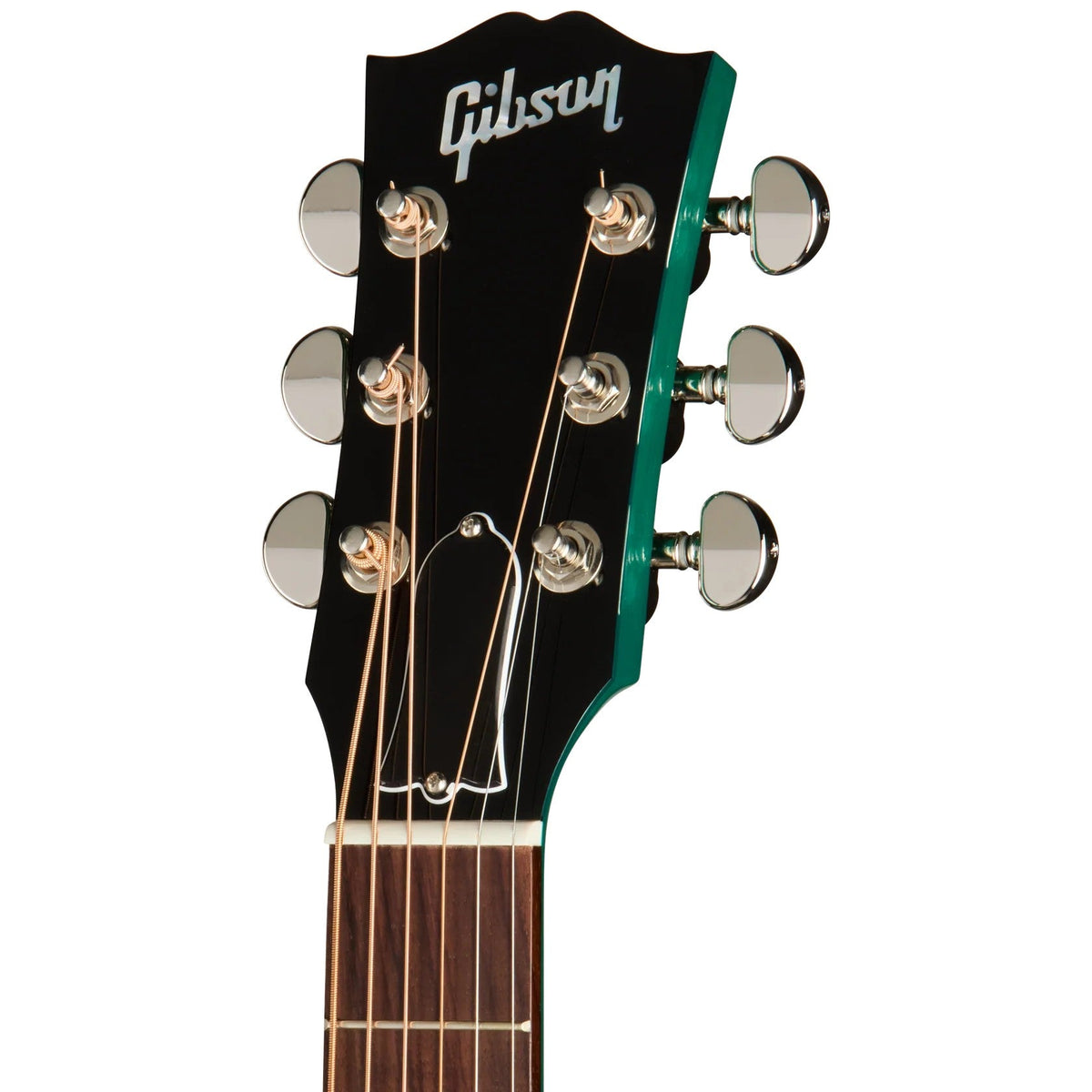 Gibson J-45 Standard Acoustic Electric Guitar - Translucent Teal - View 5 | MusicMarket