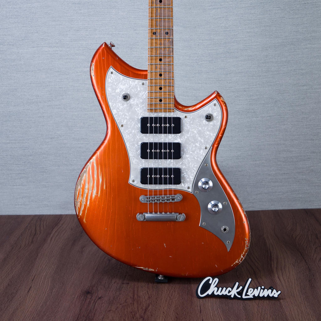 Novo Guitars Limited Edition Serus P2 Electric Guitar - Candy Apple Orange - #26627 - MusicMarket