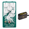 Earthquaker Devices The Depths v2 Optical Vibe Machine Bundle w/ Truetone 1 Spot Space Saving 9v Adapter - MusicMarket
