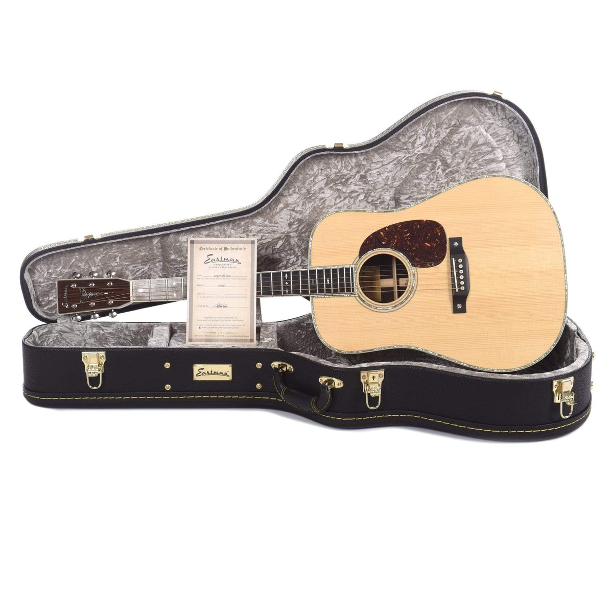 Eastman E40D Adirondack Spruce/Rosewood Dreadnought Natural - View 7 | MusicMarket
