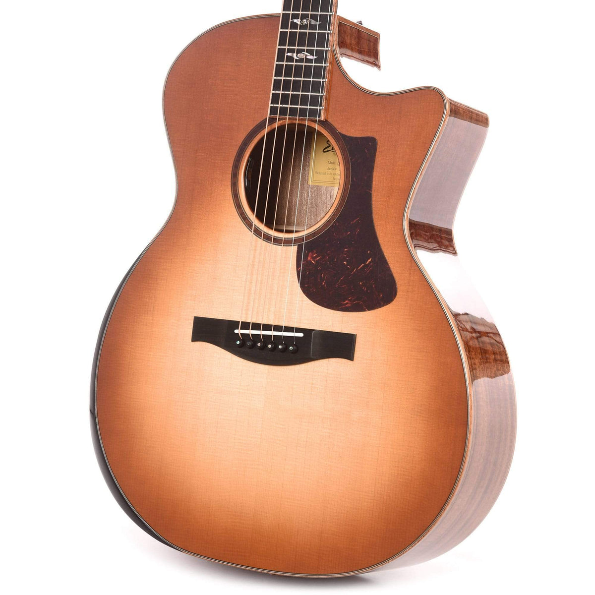 Eastman AC522CE Deluxe Grand Auditorium Sitka/Mahogany Natural w/LR Baggs Element - View 2 | MusicMarket