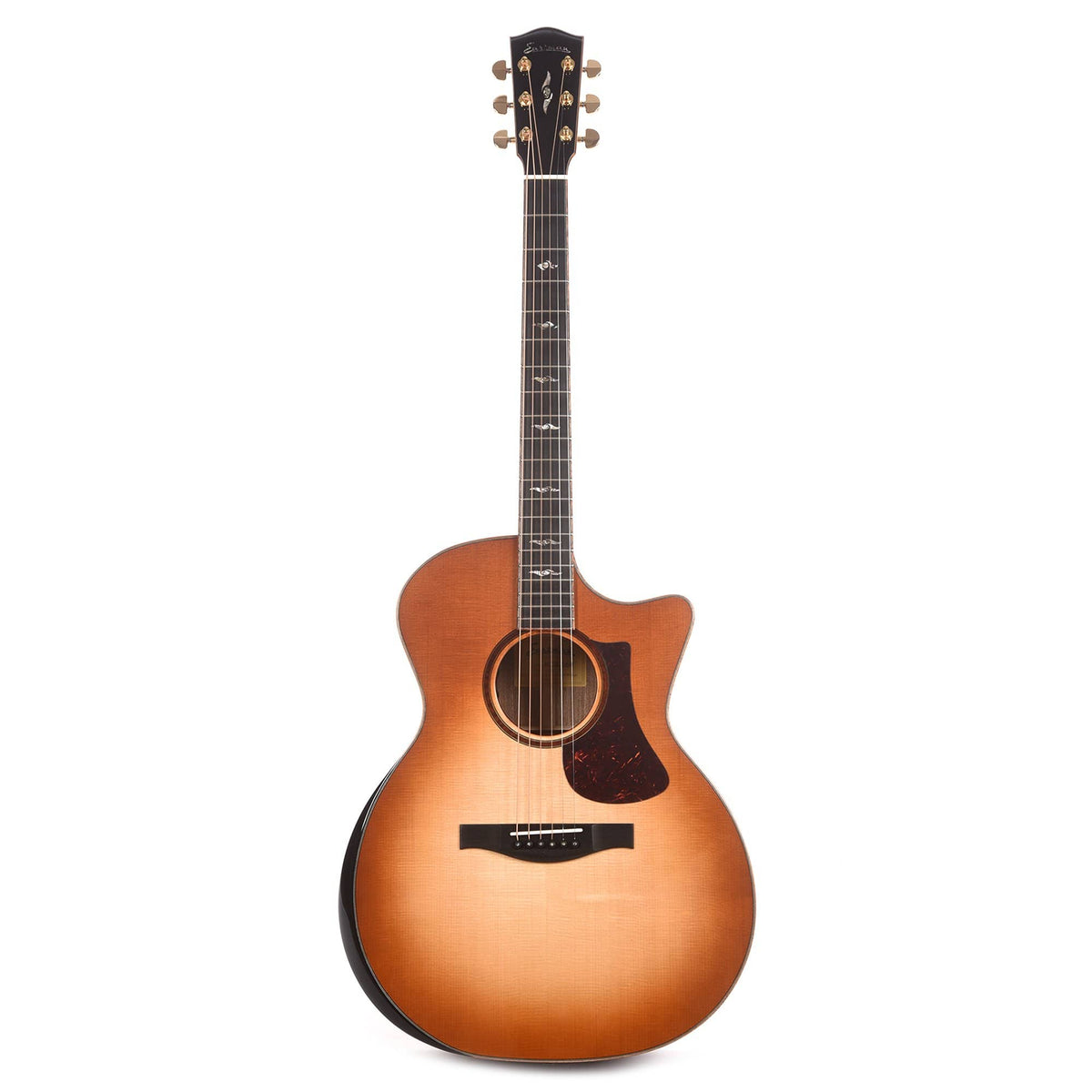Eastman AC522CE Deluxe Grand Auditorium Sitka/Mahogany Natural w/LR Baggs Element - View 4 | MusicMarket
