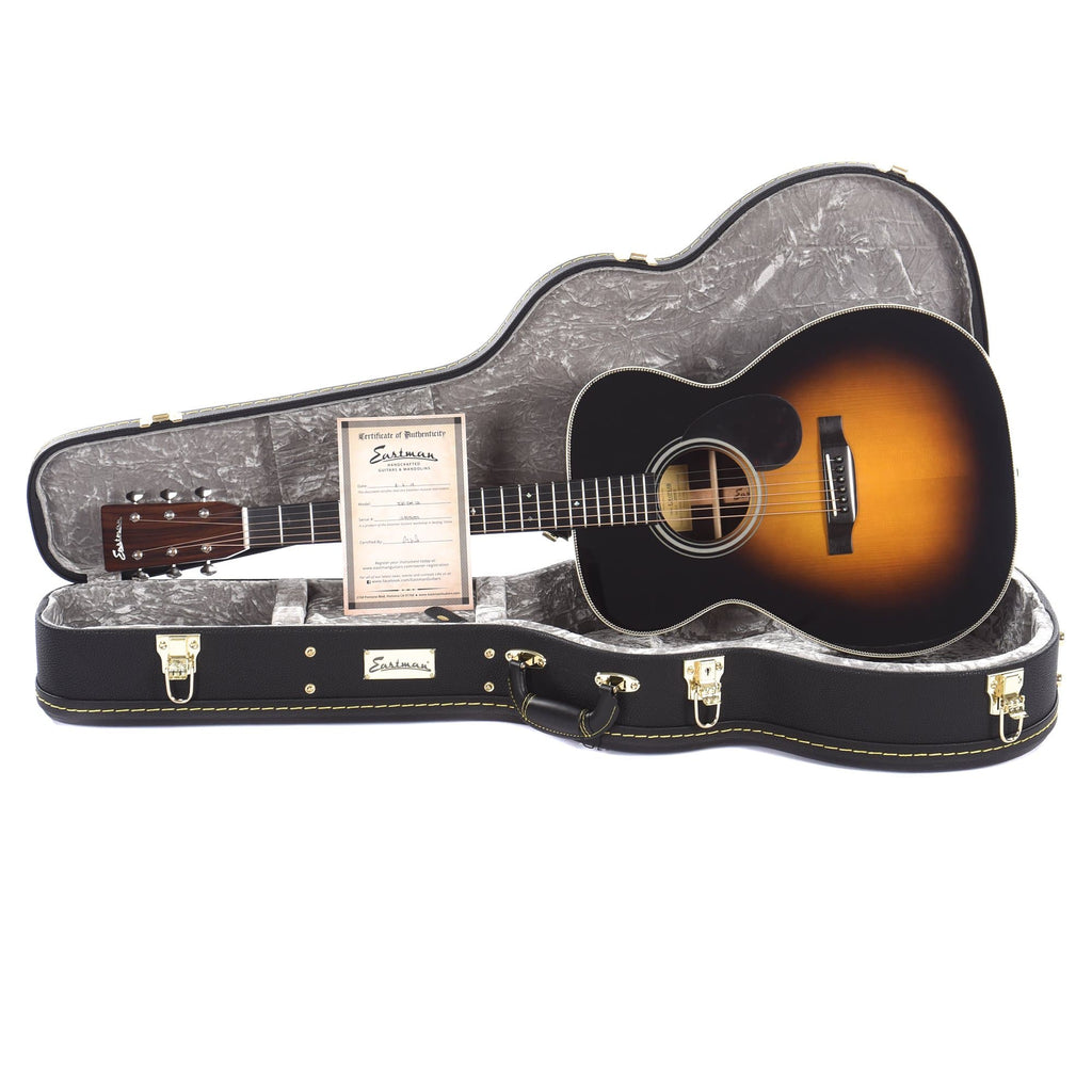 Eastman E20OM Adirondack/Rosewood OM Sunburst - View 9 | MusicMarket