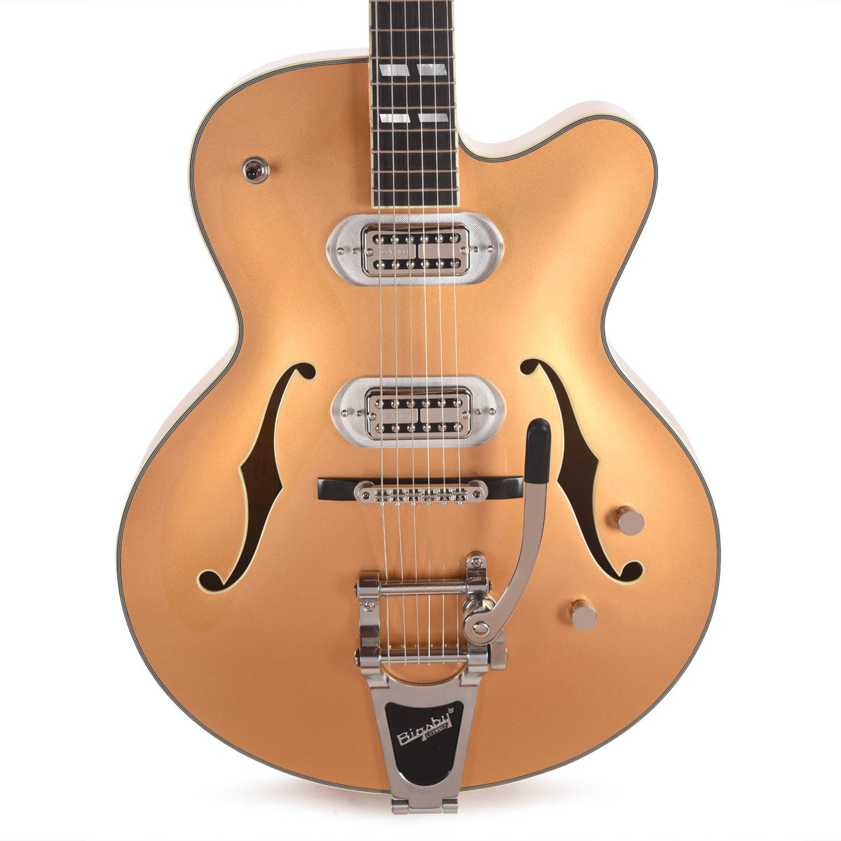 Eastman T58 Hollow-Body Gold - View 2 | MusicMarket