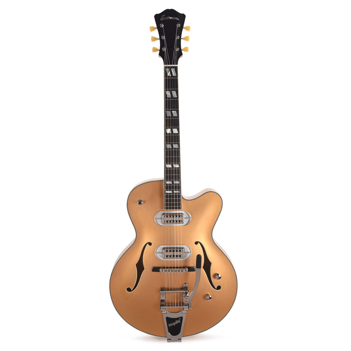 Eastman T58 Hollow-Body Gold - View 4 | MusicMarket