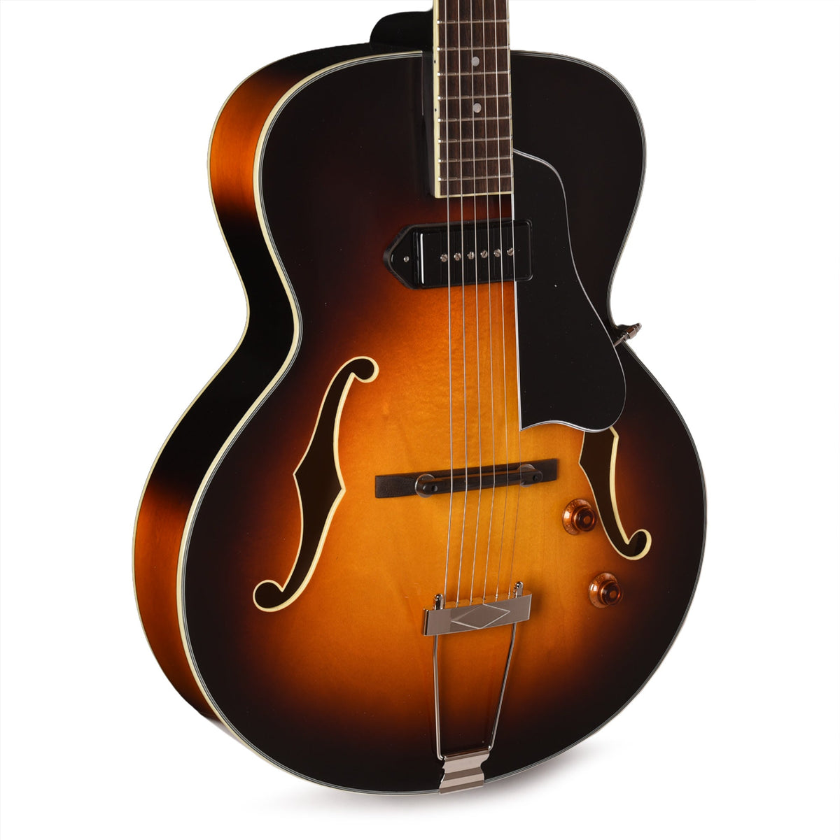Eastman AR405 Hollow-Body True Vintage Sunburst w/P90s - MusicMarket