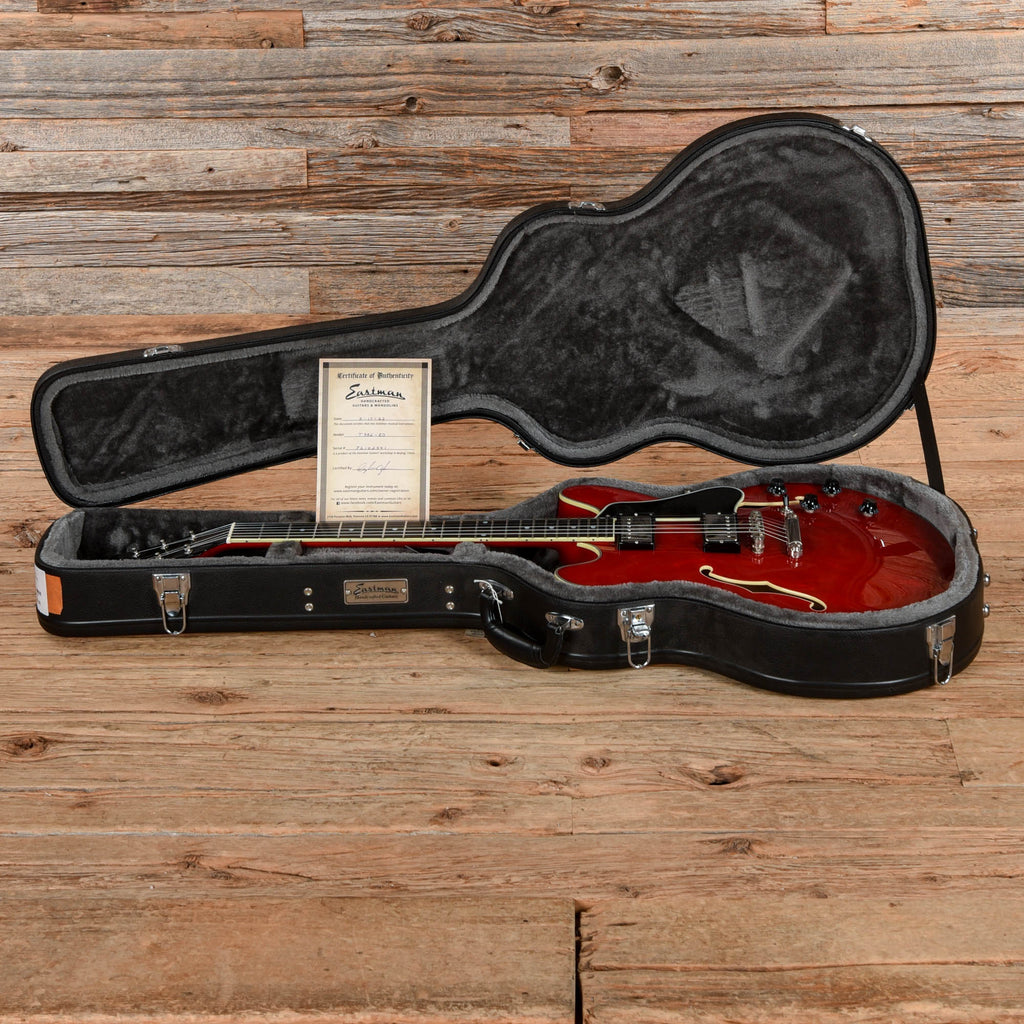Eastman T386 Red 2021 - View 9 | MusicMarket