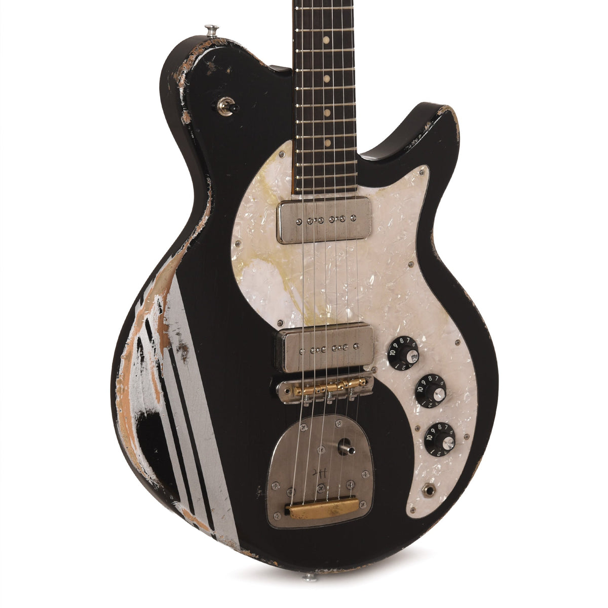 Eastman Kauffmann Series Offset Classic Roasted Oregon Pine Bull Black w/Competition Stripe - MusicMarket