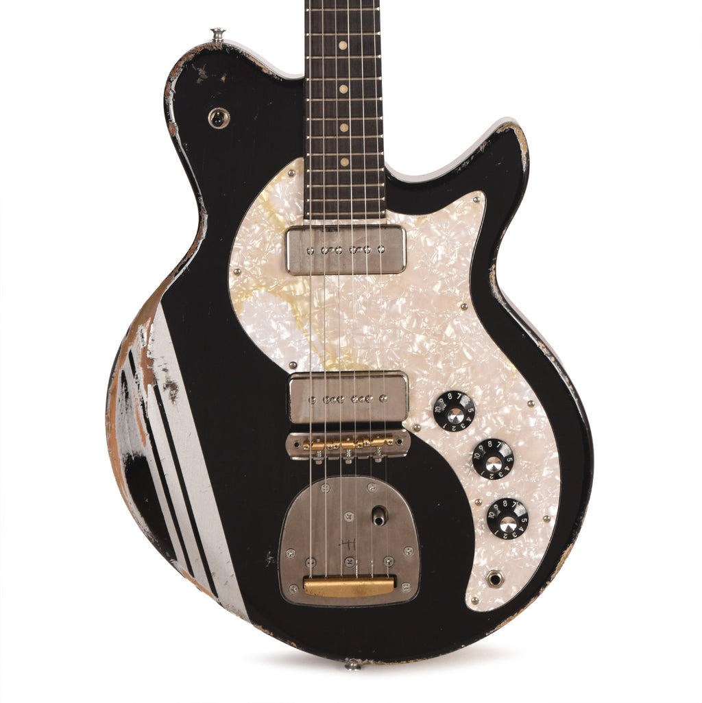 Eastman Kauffmann Series Offset Classic Roasted Oregon Pine Bull Black w/Competition Stripe - View 2 | MusicMarket