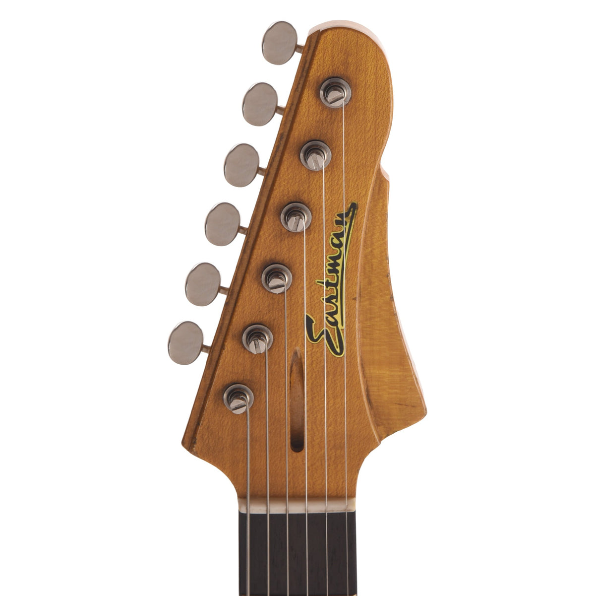Eastman Kauffmann Series Offset Classic Roasted Oregon Pine Bull Black w/Competition Stripe - View 6 | MusicMarket