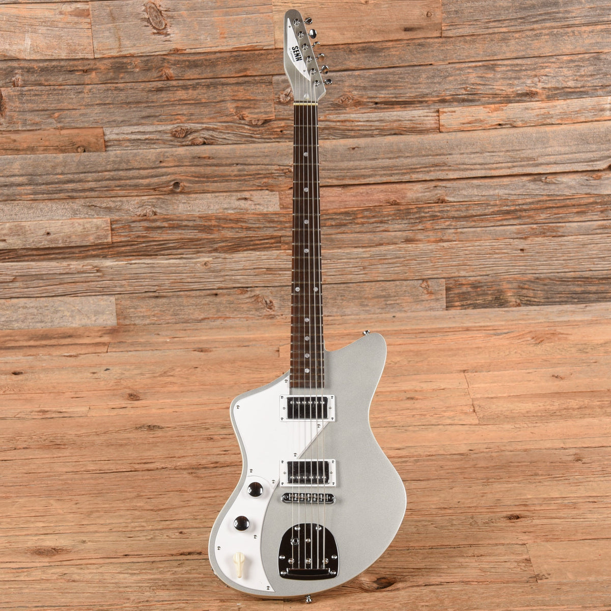 Eastwood Jeff Senn Model One Sonic Silver 2017 LEFTY - View 4 | MusicMarket