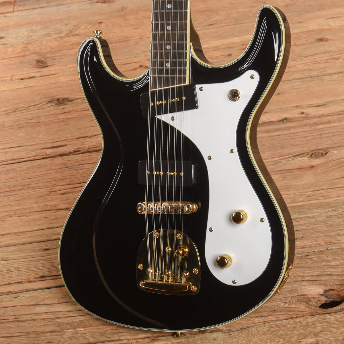 Eastwood Sidejack DLX 12 Black 2018 - View 2 | MusicMarket