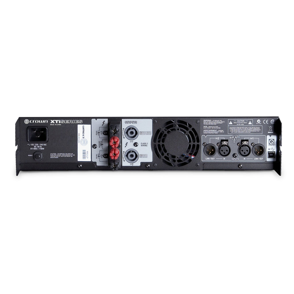 Crown Audio XTi 6002 Stereo Power Amplifier with DSP - Open Box, Mint - View 2 | MusicMarket