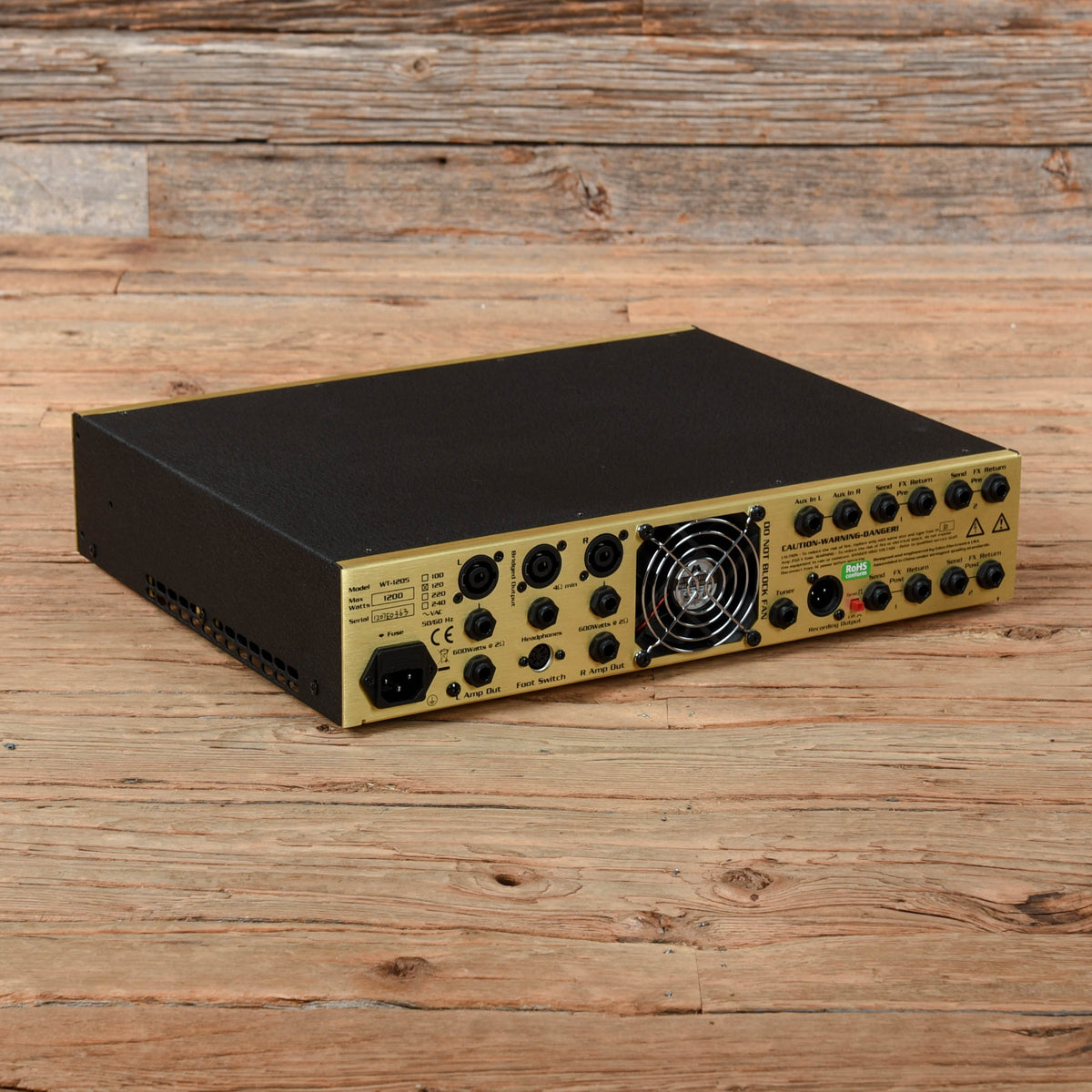 Eden WT-1205 2-Channel 1200-Watt Bass Amp Head - View 2 | MusicMarket