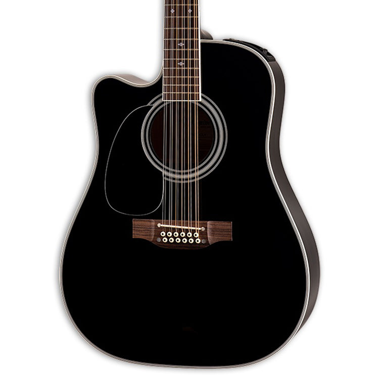 Takamine Legacy 12-String Acoustic Electric Guitar - Black - View 2 | MusicMarket