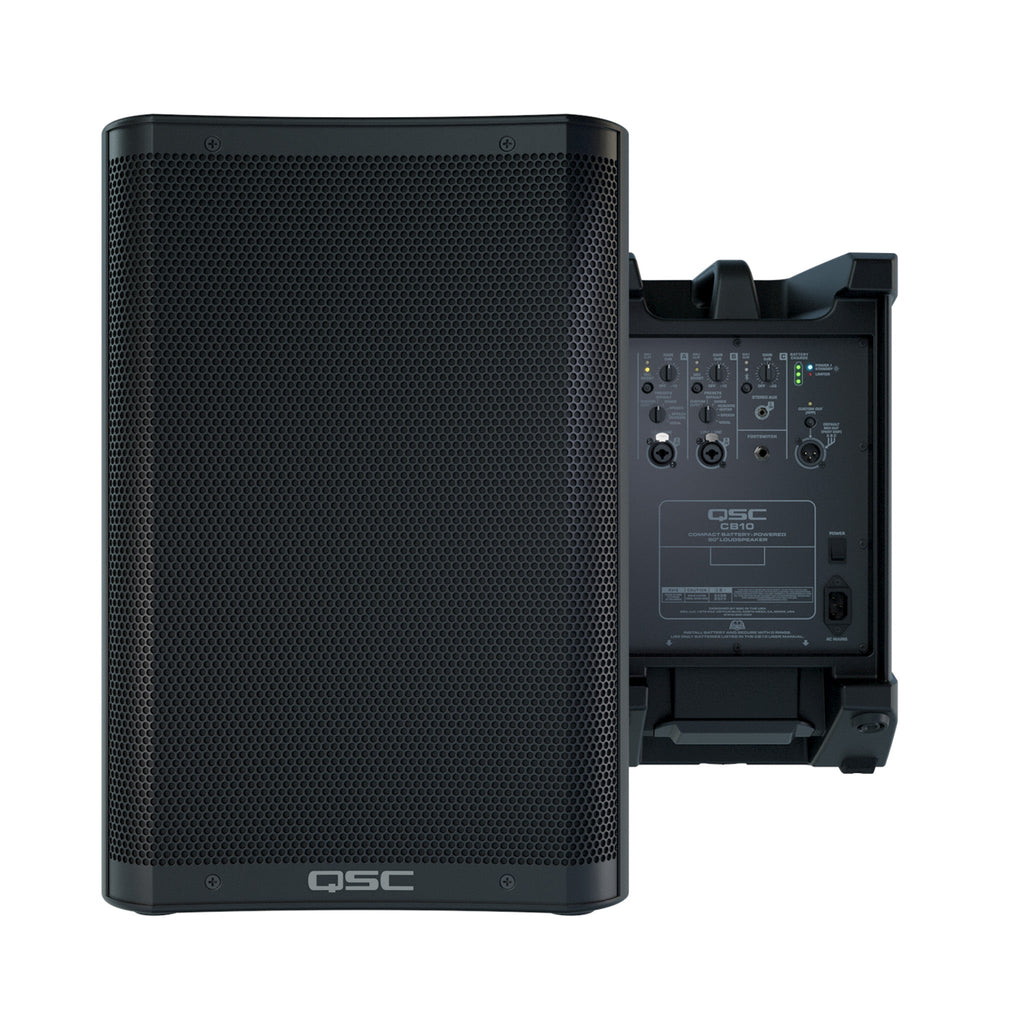 QSC CB10 10-Inch Battery Powered Loudspeaker - View 14 | MusicMarket